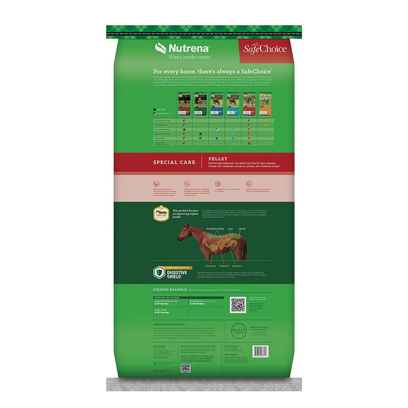 Cargill SafeChoice Special Care Horse Feed 50lb