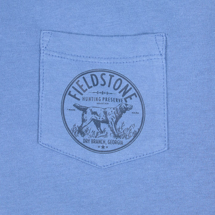 Fieldstone Boy's Blue USA Barn Tee Shirt