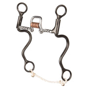 Twisted Wire Angled Square Port Cavalry Bit