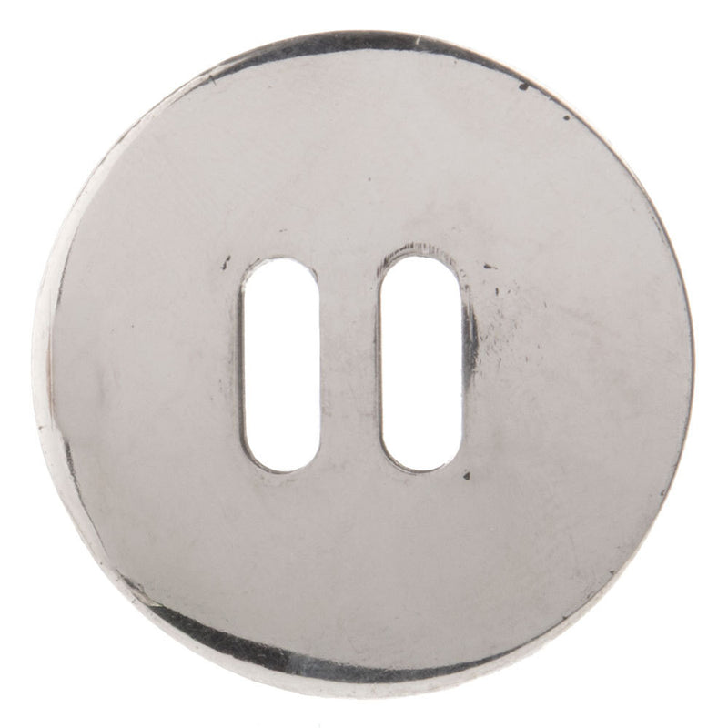 1 5/8" Stainless Steel Slotted Concho