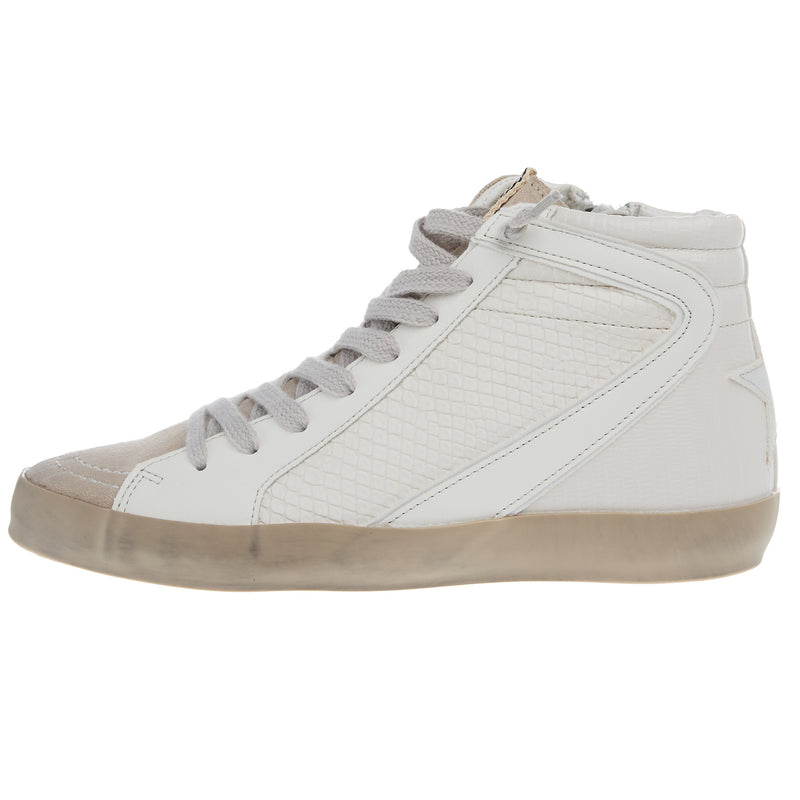 Shu Shop Rooney Kids Off White Snake High Top Sneaker