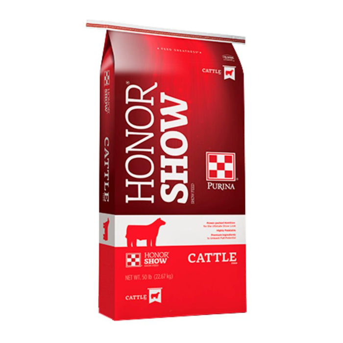 Honor Show Chow Full Control 50lb Bag Beef Cattle Feed