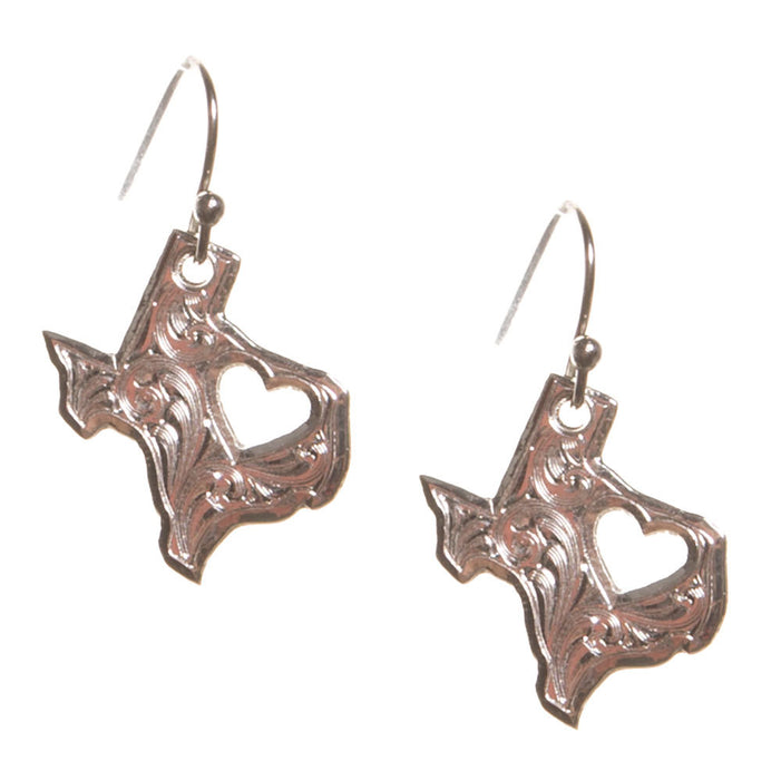 My Heart Belongs In Texas Earrings