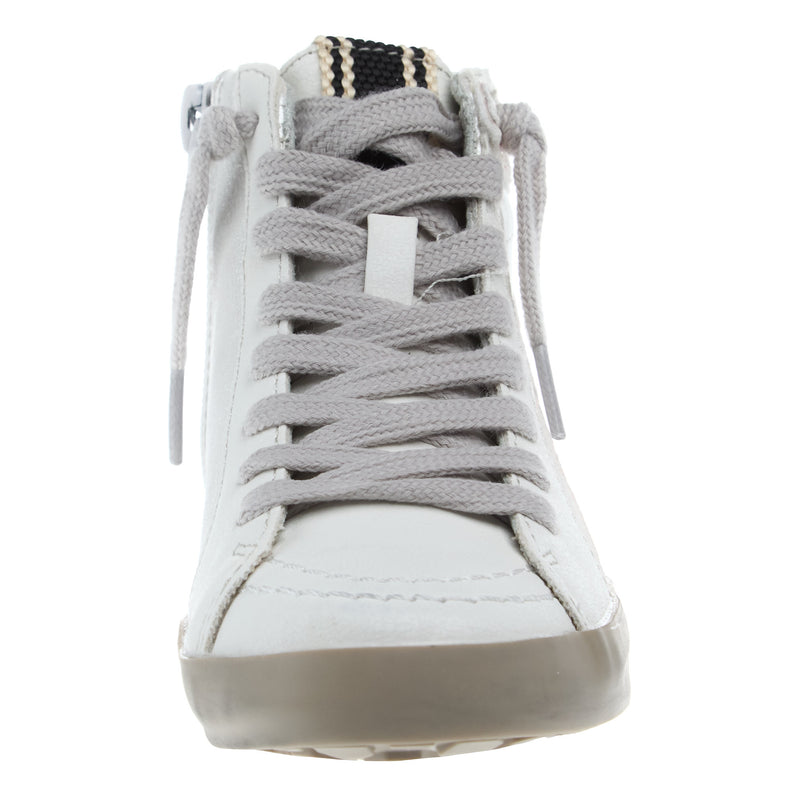 Shu Shop Rooney Toddlers Metallic White High Top Sneaker