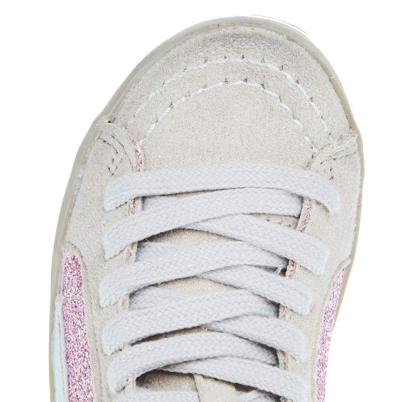 Shu Shop Rooney Toddlers Pink Glitter High Top Shoes