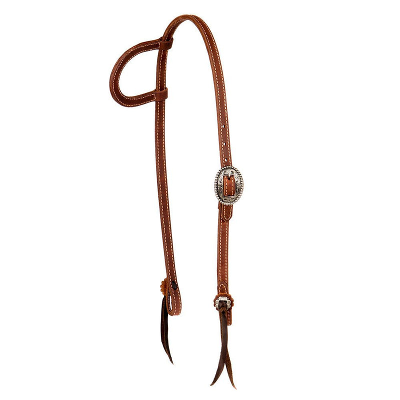 Trevor Brazile Relentless single ear harness leather headstall
