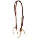 5/8" Harness Slot Ear Headstall with a Coyote Buckle