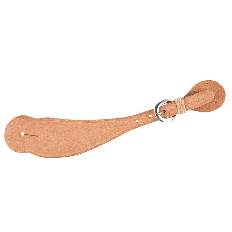 Mens Roughout Contoured Spur Strap