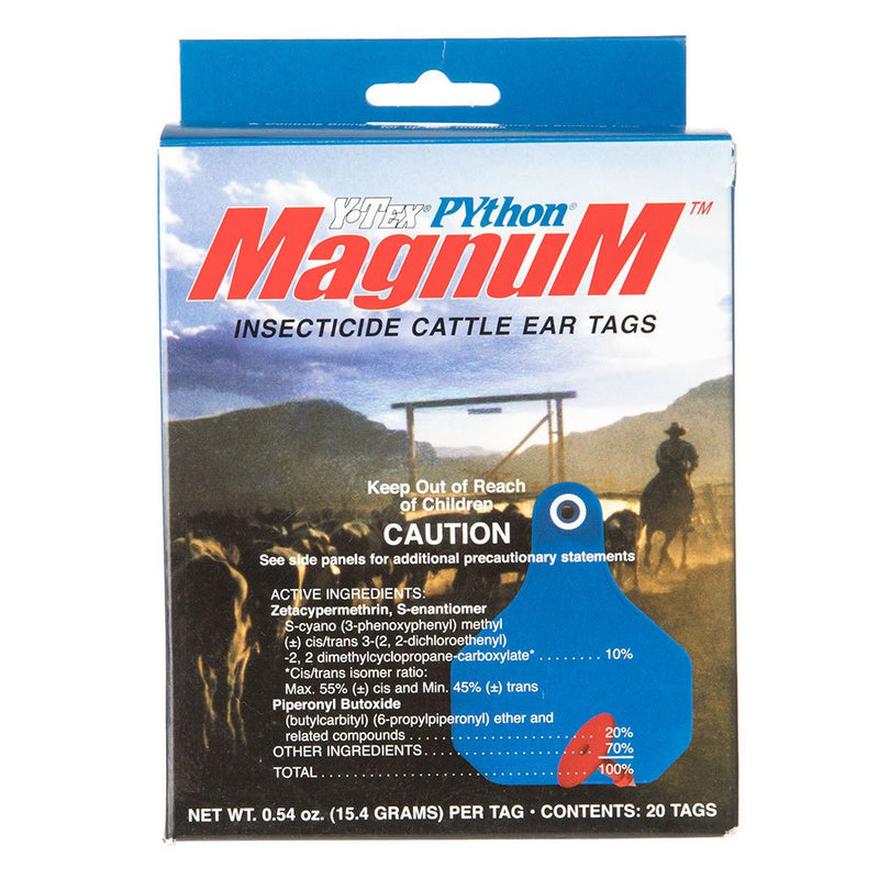 Python Magnum Ear Tags