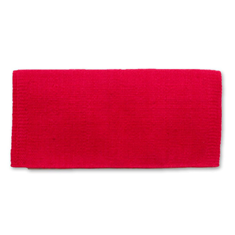 1314-72 San Juan Solid Fuchsia 36x34 New Zealand Wool Saddle Blanket