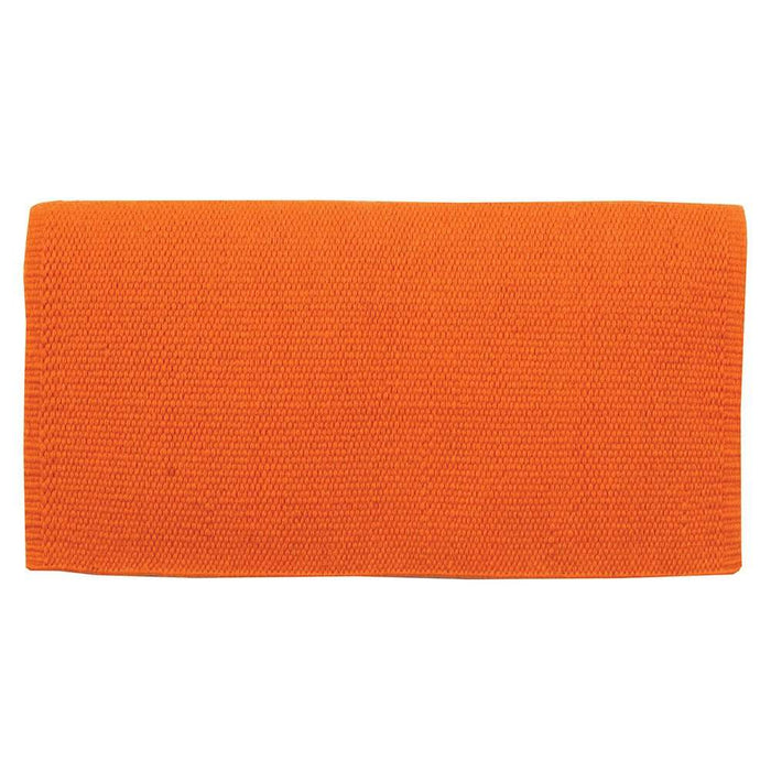 Mayatex San Juan Solid Orange Lightweight Saddle Blanket