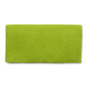 San Juan Solid Lime Lightweight Saddle Blanket