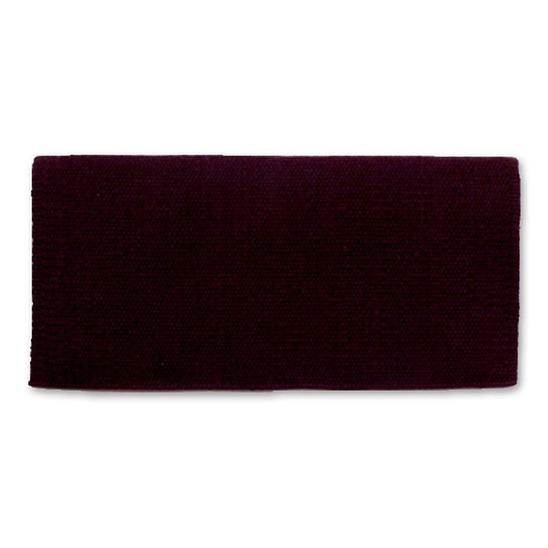 Mayatex San Juan Solid Aubergine Lightweight Saddle Blanket