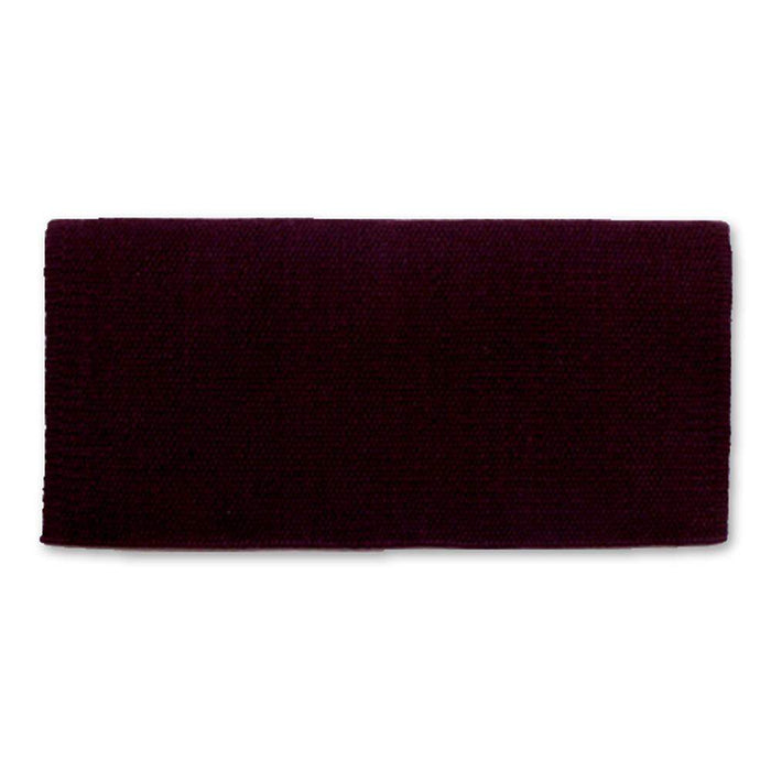 Mayatex San Juan Solid Aubergine Lightweight Saddle Blanket