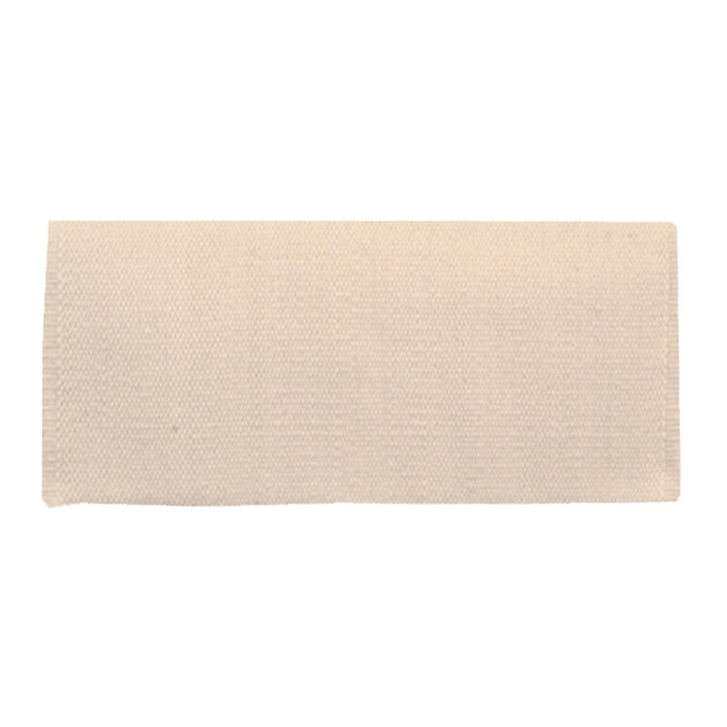 1314 9 San Juan Solid Cream 36x34 New Zealand Wool Saddle Blanket