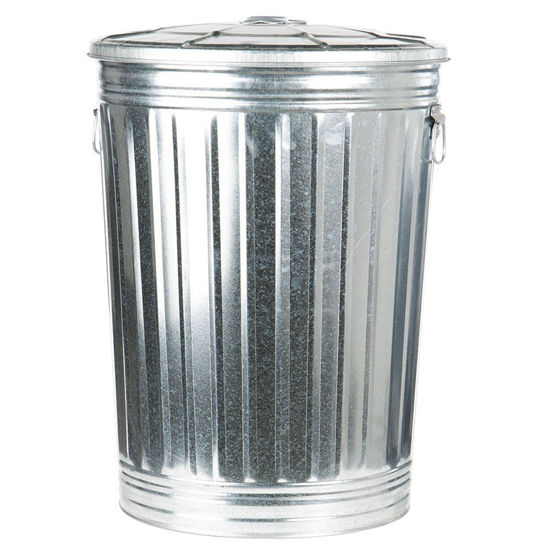 Galvanized Trash Can - 10 gallon