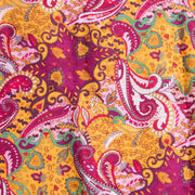 Paisley Lemon Berry/Raspberry Yellow Wild Rag