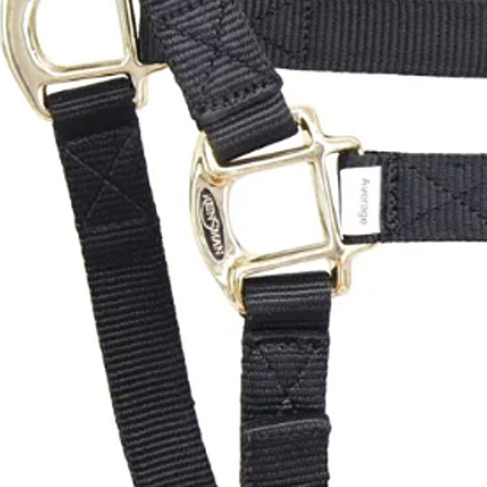 Reinsman Deluxe Black Nylon Average Halter