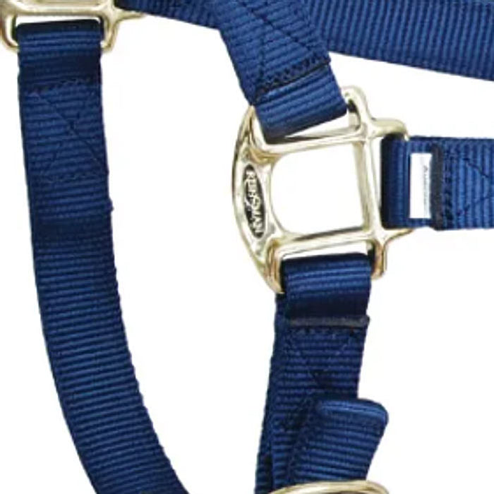 Reinsman Deluxe Navy Blue Nylon Halter
