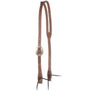 Headstall with a Single Sunflower Buckle