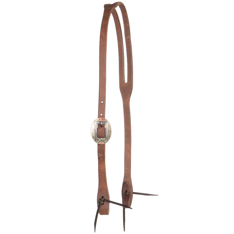 Headstall with a Single Sunflower Buckle