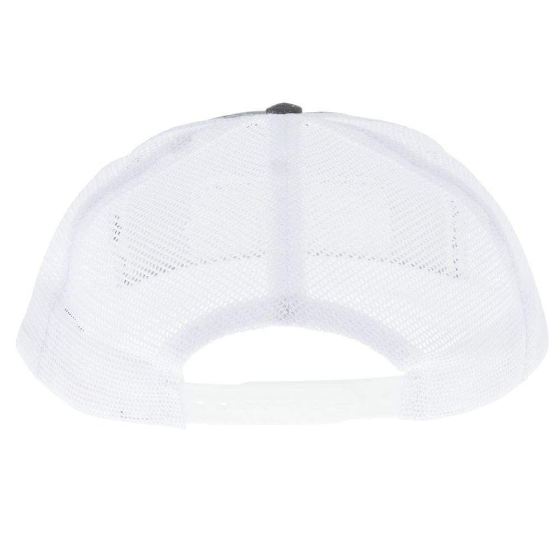 Hooey Grey and White Flag Patch Cap