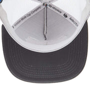 Hooey Grey and White Flag Patch Cap