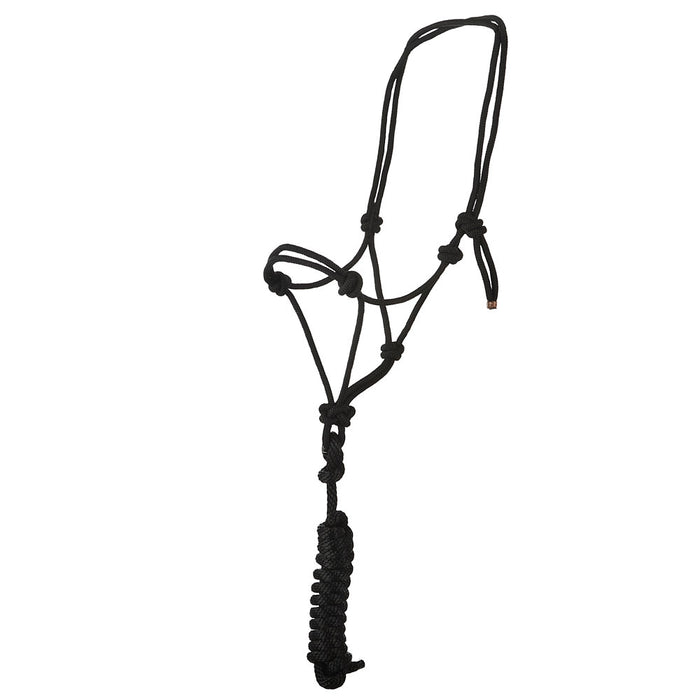 Diamond R Rope Halter & Lead