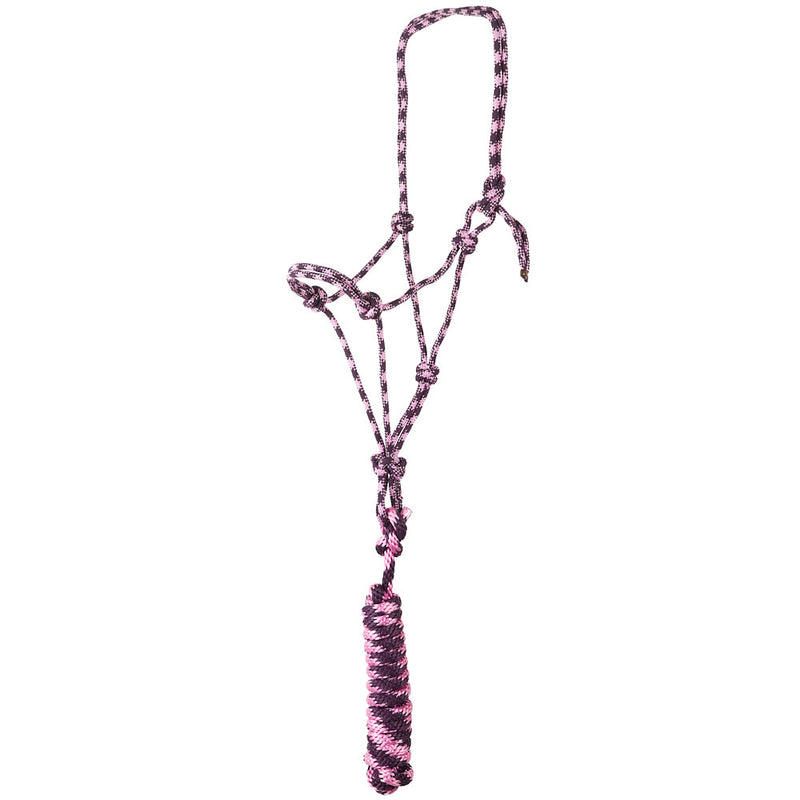 Diamond R Rope Halter & Lead