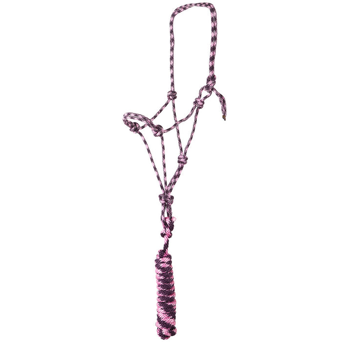 Diamond R Rope Halter & Lead