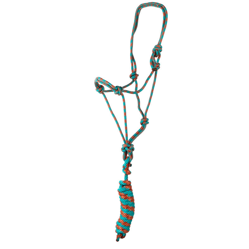 Diamond R Rope Halter & Lead
