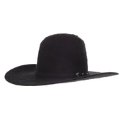 10X Charcoal Grizzly Hat 4 1/2" Brim