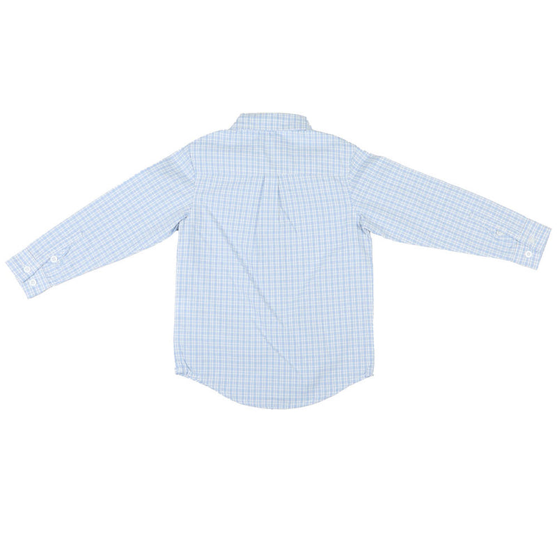 Fieldstone Boy's Blue Grove Button Down Shirt