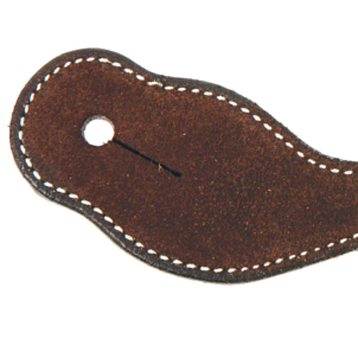 Professionals Choice Ladies & Youth Chocolate Roughout Spur Straps