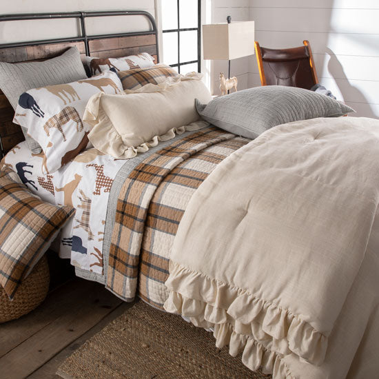 Rod's True Western Trail Ride Flannel Quilt
