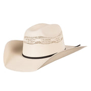 Kid`s Large Bangora Straw hat with Black 2 Cord