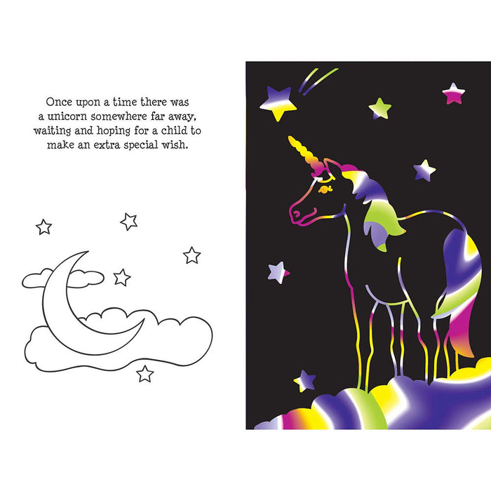 Peter Pauper Press Inc Unicorn Adventure Scratch & Sketch Book