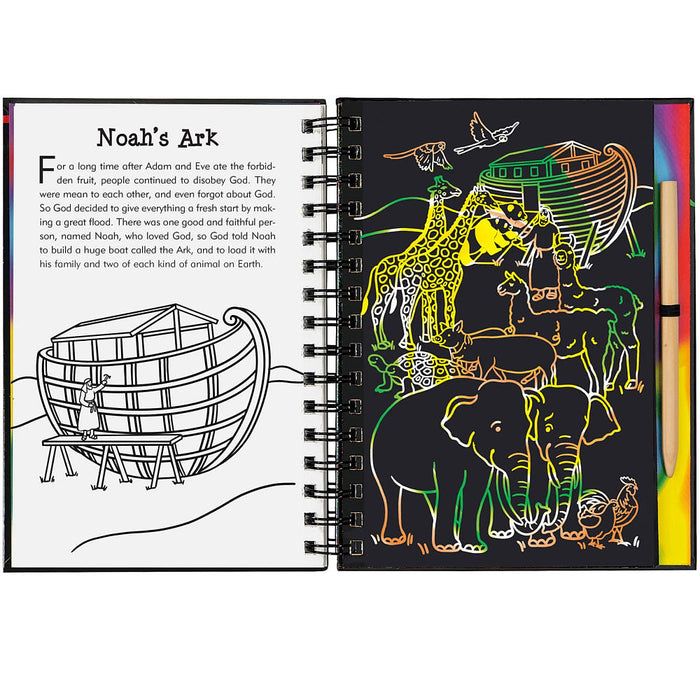 Peter Pauper Press Inc Bible Stories Scratch & Sketch Book