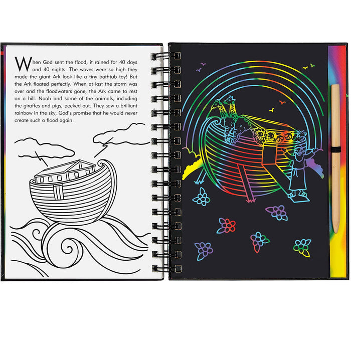 Peter Pauper Press Inc Bible Stories Scratch & Sketch Book