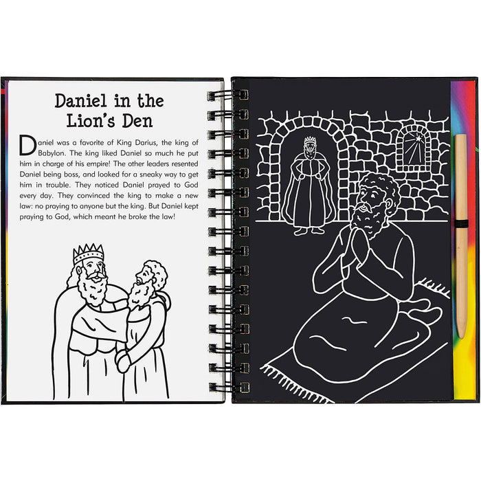 Peter Pauper Press Inc Bible Stories Scratch & Sketch Book