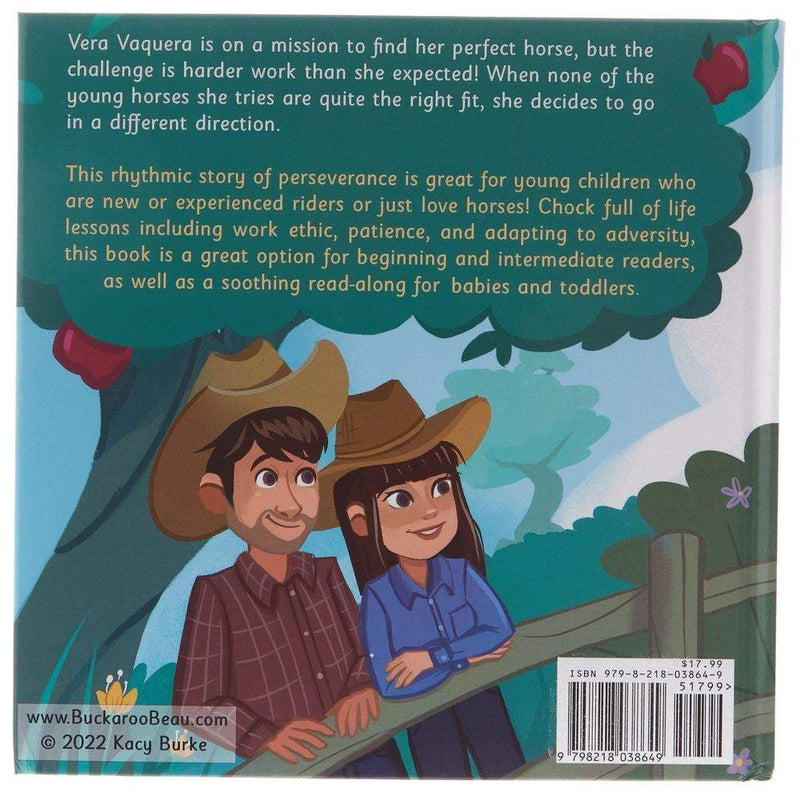 Buckaroo Beau Books Vera Vaquera Gets A New Horse Book