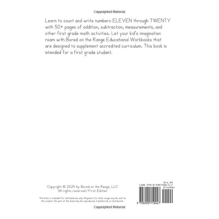 Bored On The Range Llc Grade 1 Ranch Math