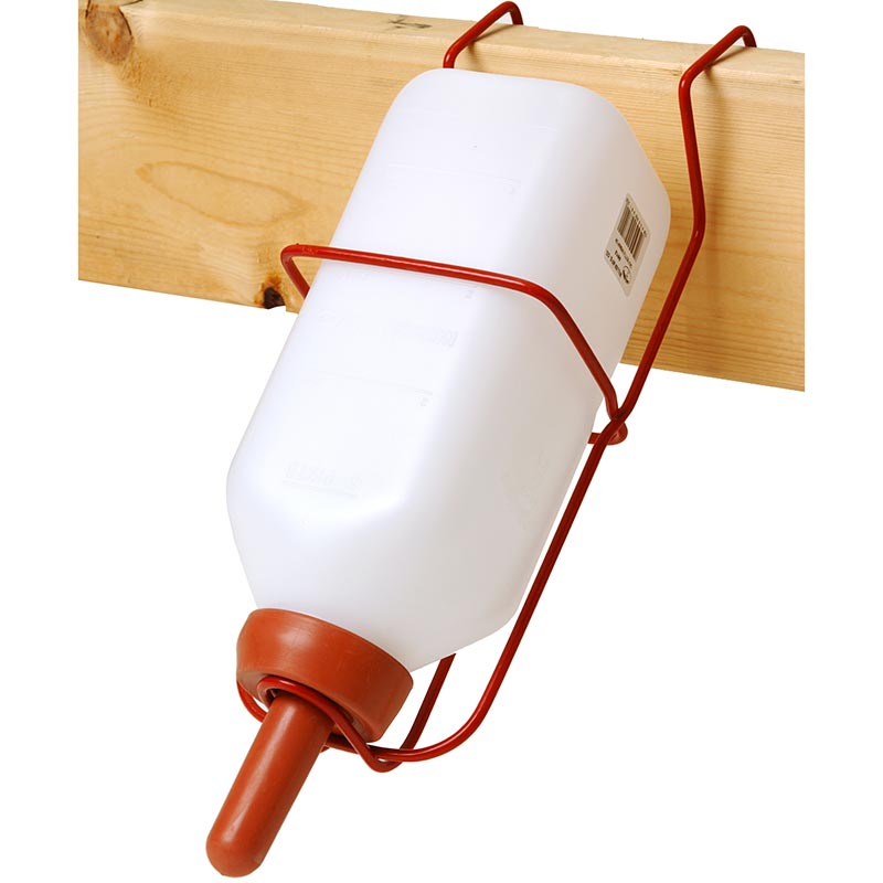 Little Giant Calf Bottle Holder - Red