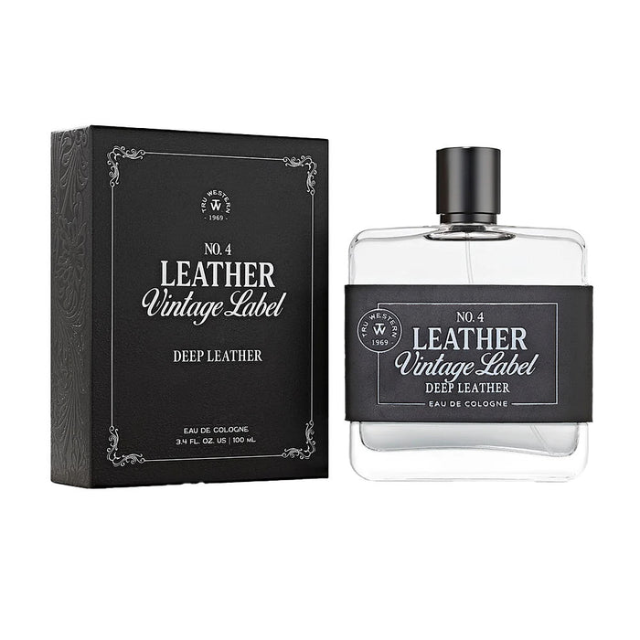 Tru Fragrance Men's No. 4 Deep Leather Cologne