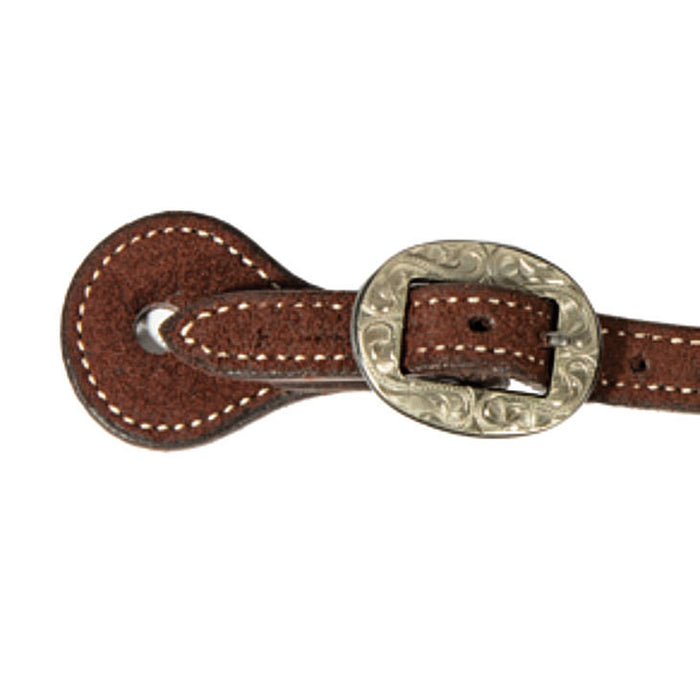 Professionals Choice Mens Chocolate Roughout Spur Straps