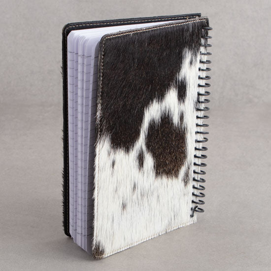 Myra Hairon Black and White Diary Notebook
