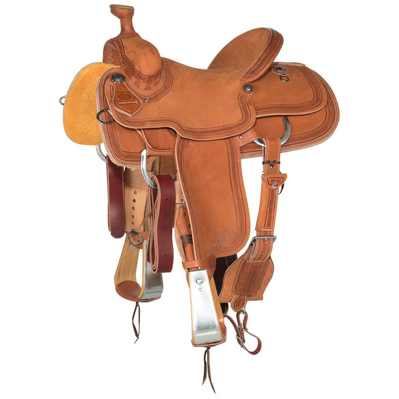 Chestnut Team Roper w/ Braid Border