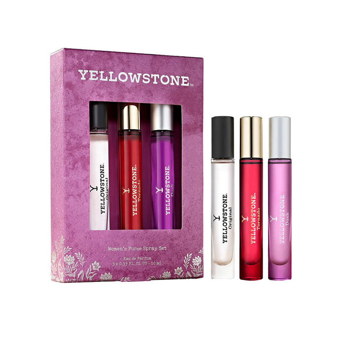 Tru Fragrance Women's Yellowstone Purse Spray Set