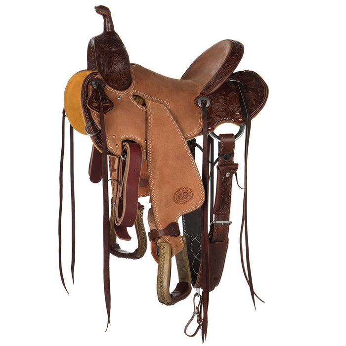 Poinsettia Heavy Oil Strip Down Barrel Saddle