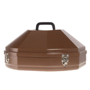 Cocoa Stackable Western Hat Can